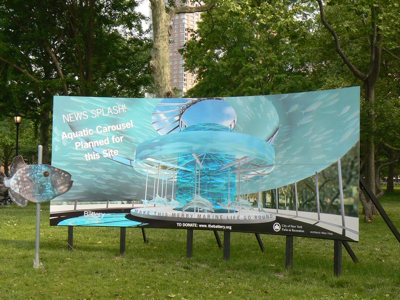 Battery Park: Futur Aquatic Carousel
